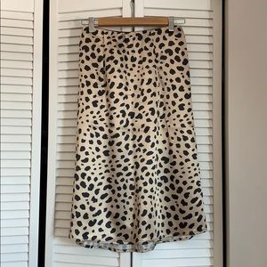 Leopard Print Wild Things Style Midi Skirt